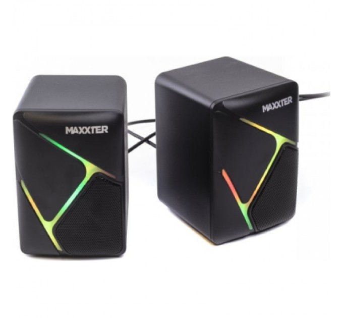 Maxxter Акустична система Maxxter CSP-U004RGB USB Black (CSP-U004RGB)