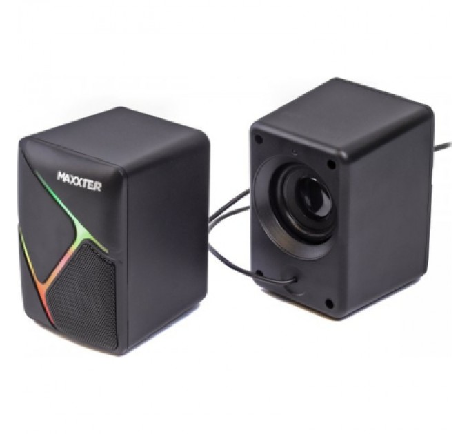 Maxxter Акустична система Maxxter CSP-U004RGB USB Black (CSP-U004RGB)