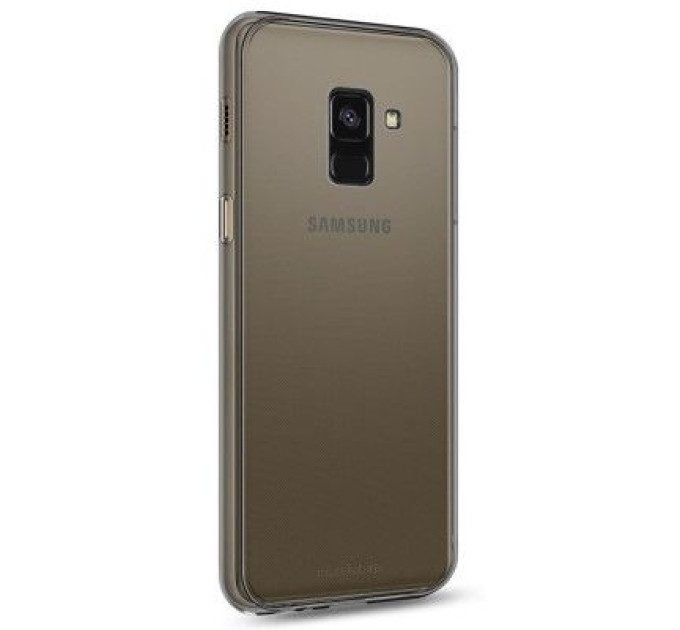 MakeFuture Чохол до мобільного телефона MakeFuture Air Case (Clear TPU) Samsung A8 Plus 2018 Black (MCA-SA818PBK)