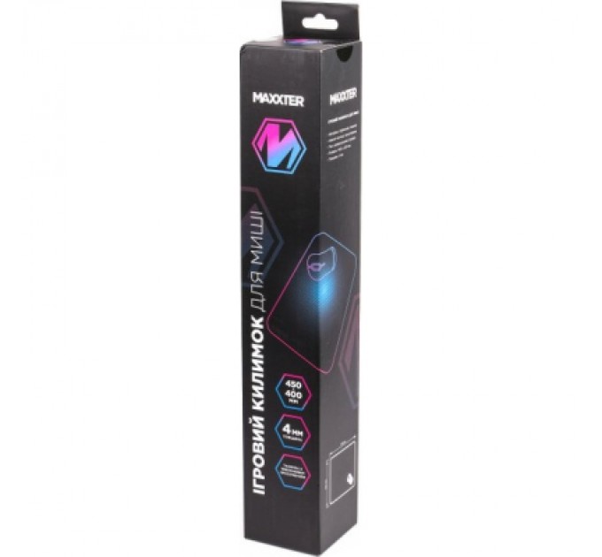 Maxxter Килимок для мишки Maxxter MMP-PROT-L Black (MMP-PROT-L)
