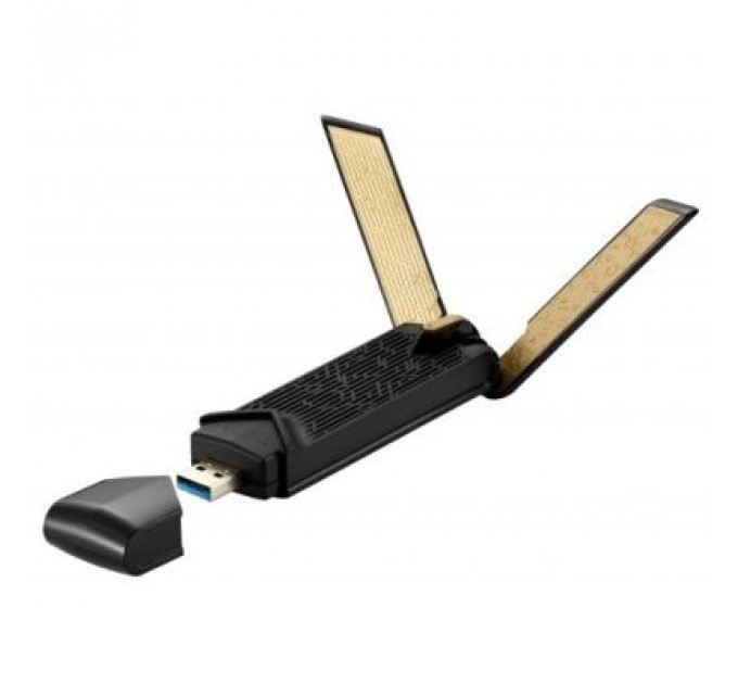 Мережева карта Wi-Fi ASUS USB-AX56 AX1800 USB 3.0 WPA3 MU-MIMO OFDMA (USB-AX56)