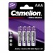 Батарейка Camelion AAA LR03 Ultra Alkaline * 4 (LR03-BP4UT)