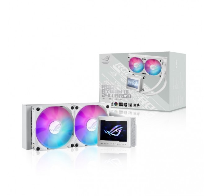 ASUS Система водяного охолодження Asus ROG Ryujin III 240 ARGB White Edition (90RC00K2-M0UAY0)