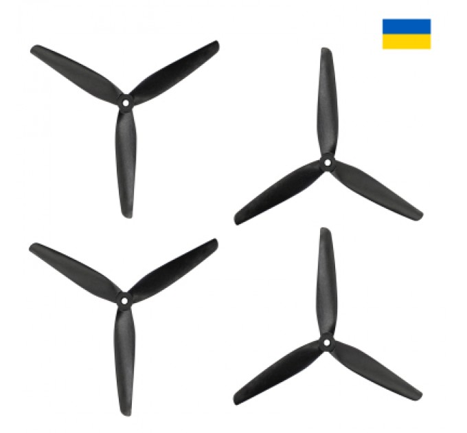 PROP UA Пропелер для дрона PROP UA CF10х5x3 2СW+2CCW (CF10х5)