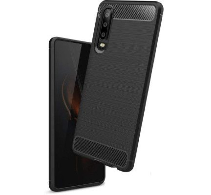 Laudtec Чохол до мобільного телефона Laudtec для Huawei P30 Carbon Fiber (Black) (LT-P30B)