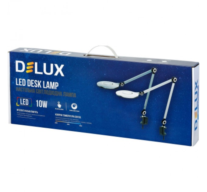 Настільна лампа Delux TF-530_10 Вт LED 3000K-4000K-6000K (90018131)