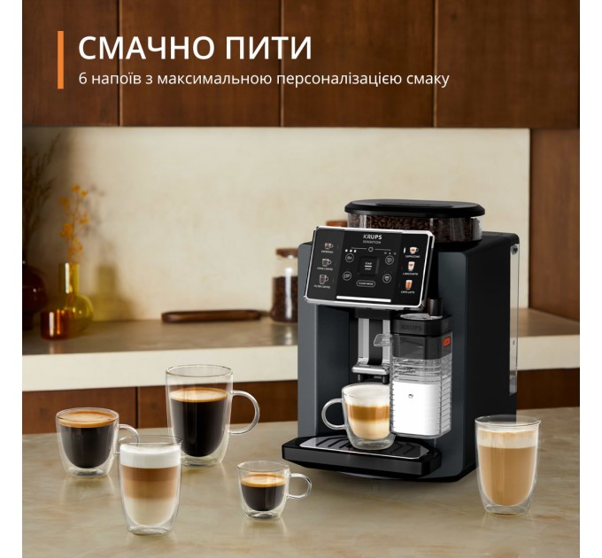 Krups Кавомашина Krups Sensation Milk M90 EA912B10