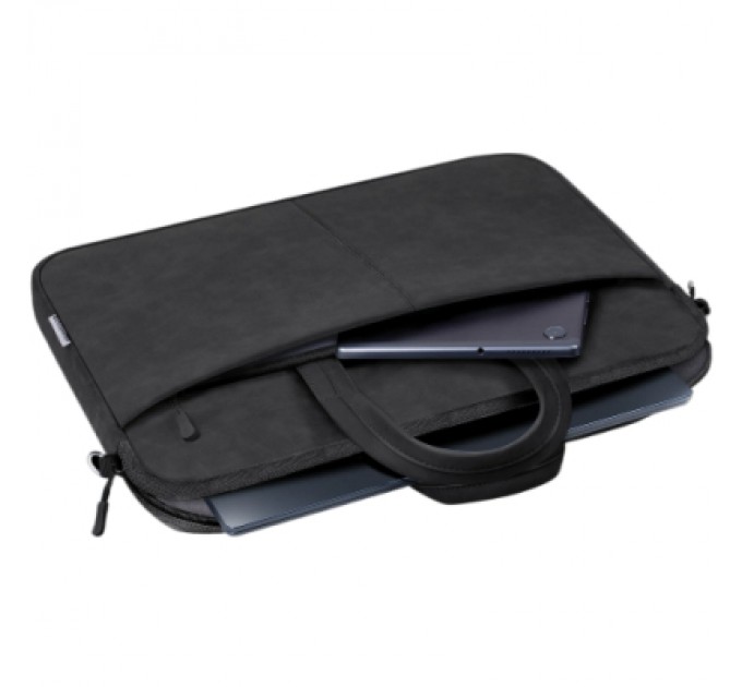 Сумка для ноутбука Defender 15.6" Solid PU black (26091)