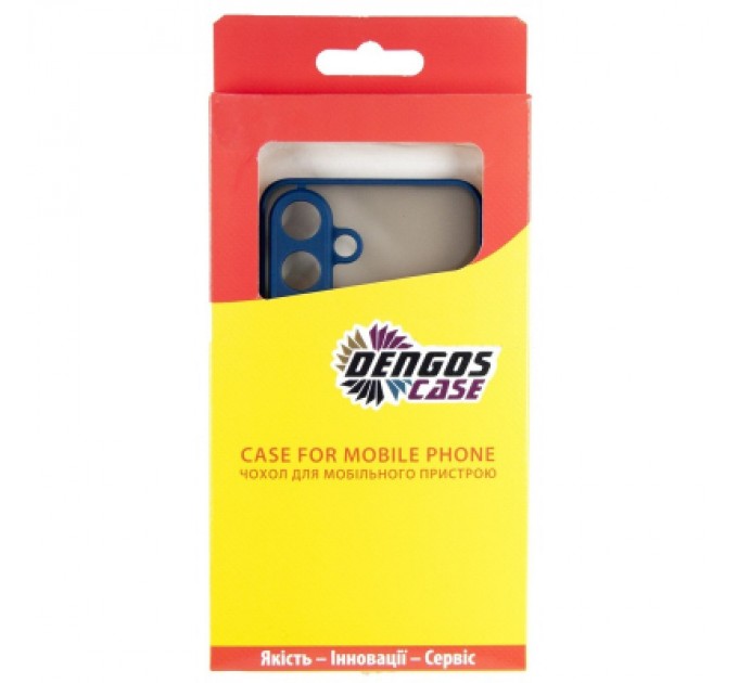 Dengos Чохол до мобільного телефона Dengos Matte Samsung Galaxy S25 (Blue) (DG-TPU-MATT-162)