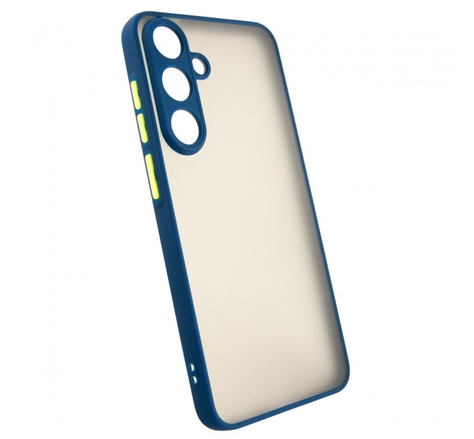 Dengos Чохол до мобільного телефона Dengos Matte Samsung Galaxy S25 Plus (Blue) (DG-TPU-MATT-163)