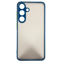 Чохол до мобільного телефона Dengos Matte Samsung Galaxy S25 Plus (Blue) (DG-TPU-MATT-163)