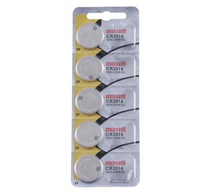 Maxell Батарейка Maxell Lithium (Hologramm) CR2016 BL 5 шт