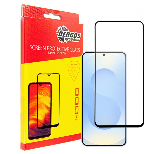 Dengos Захисне скло Dengos для Samsung Galaxy S25+ SM-S936 Black Full Glue (TGFG-390)