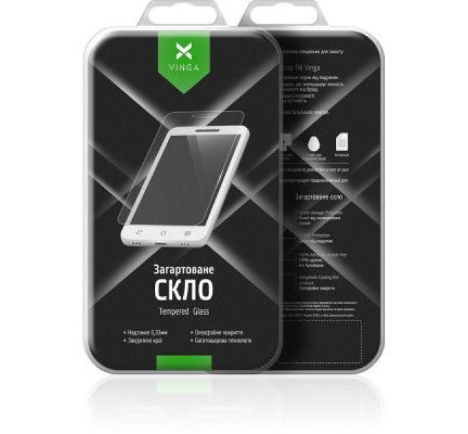 Vinga Скло захисне Vinga для Huawei Y5 2019 / Honor 8s (Black) (VTPGS-Y52019)