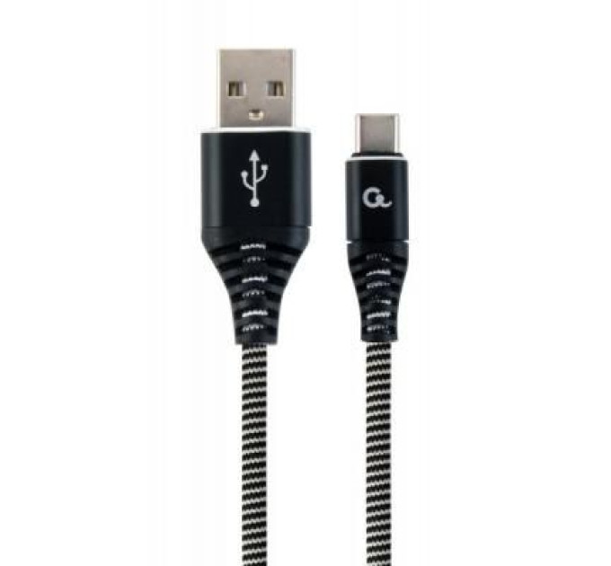 Cablexpert Дата кабель USB 2.0 AM to Type-C 2.0m Cablexpert (CC-USB2B-AMCM-2M-BW)