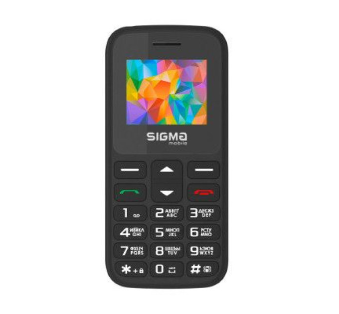 Sigma Мобільний телефон Sigma Comfort 50 HIT2020 Black (4827798120910)