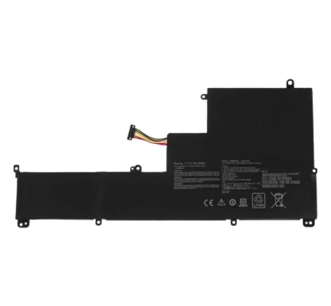 AlSoft Акумулятор до ноутбука Asus ZenBook UX390 C23N1606, 4545mAh (24Wh), 2cell, 7.7V, Li-Pol AlSoft (A71045)