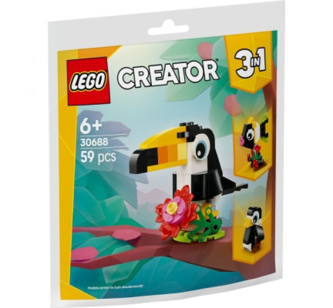 LEGO Конструктор LEGO Creator Тропічний тукан (30688)