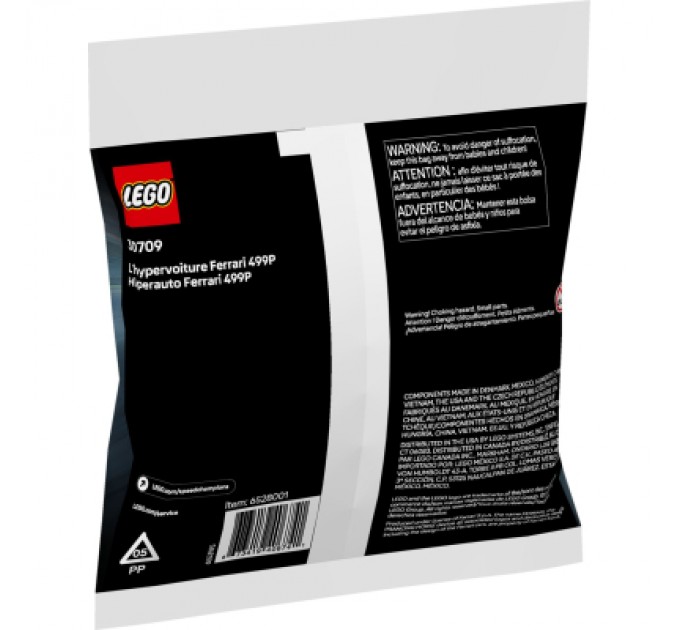 Конструктор LEGO Speed Champions Ferrari 499P — гіперкар (30709)