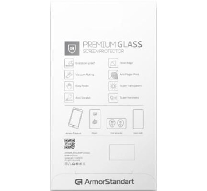 Armorstandart Скло захисне Armorstandart Icon для OPPO A5s Black (ARM56025-GIC-BK)