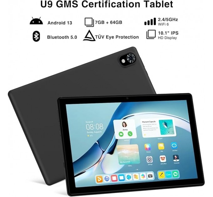 Планшет Doogee U9 3/64GB Black