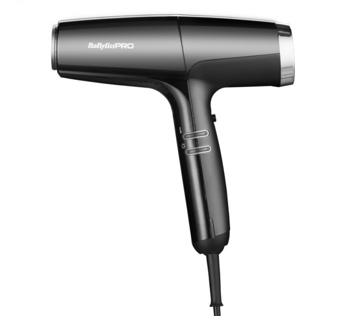 Babyliss Pro Фен Babyliss Pro Falco Black&Silver BAB8550BE