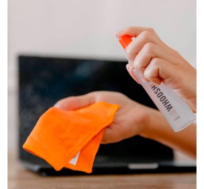 Серветки Whoosh! Screen Shine 3 PACK CLOTHS, microfiber, 35х35cm (1FGCL3COM)