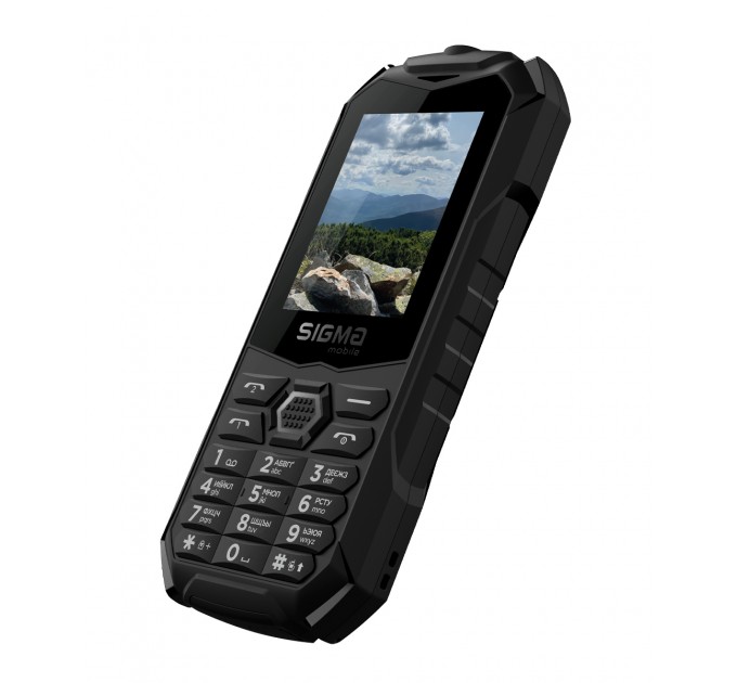 Sigma mobile Мобільний телефон Sigma mobile X-treme PV68 Dual Sim Black (4827798738214)