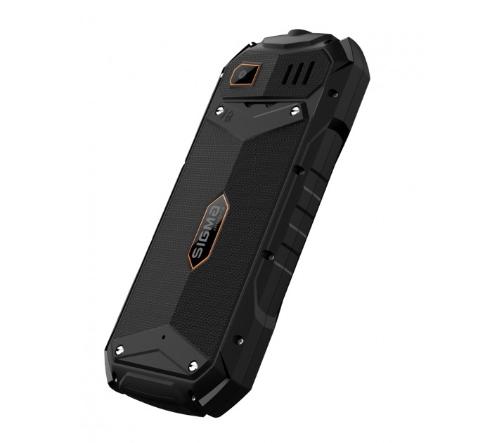 Sigma mobile Мобільний телефон Sigma mobile X-treme PV68 Dual Sim Black/Orange (4827798738221)