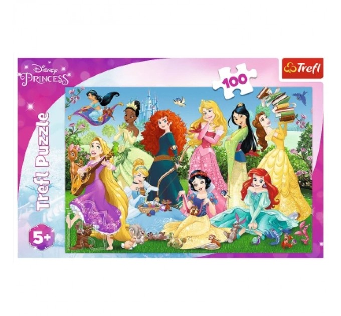 Trefl Пазл Trefl Princess Чарівні принцеси 100 елементів (5900511164176)