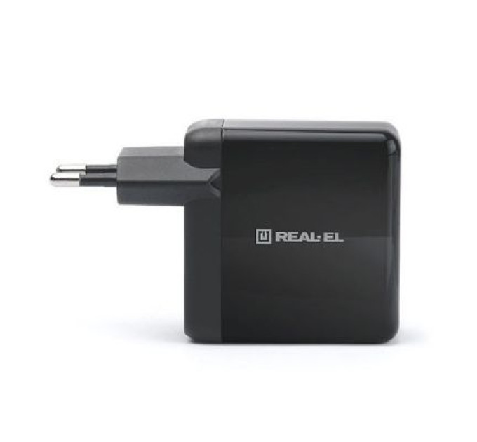 REAL-EL Зарядний пристрій REAL-EL CH-350 black (EL123160017)