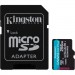 Kingston Карта пам'яті Kingston 256GB microSDXC сlass 10 UHS-I U3 V30 A2 Canvas Go Plus G4 (SDCG4/256GB)