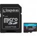 Kingston Карта пам'яті Kingston 64GB microSDXC сlass 10 UHS-I U3 V30 A2 Canvas Go Plus G4 (SDCG4/64GBSP)