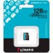 Kingston Карта пам'яті Kingston 128GB microSDXC сlass 10 UHS-I U3 V30 A2 Canvas Go Plus G4 (SDCG4/128GBSP)
