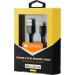 Canyon Дата кабель USB 2.0 AM to Lightning 1.0m MFI Black Canyon (CNS-MFIC3B)