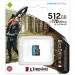 Kingston Карта пам'яті Kingston 512GB microSDXC сlass 10 UHS-I U3 V30 A2 Canvas Go Plus G4 (SDCG4/512GBSP)