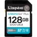 Kingston Карта пам'яті Kingston 128GB SDXC сlass 10 UHS-I U3 V30 Canvas Go Plus G4 (SDG4/128GB)