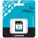 Kingston Карта пам'яті Kingston 1TB SDXC сlass 10 UHS-I U3 V30 Canvas Go Plus G4 (SDG4/1TB)