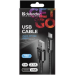 Defender Дата кабель USB 2.0 AM to Micro 5P 1.0m USB08-03T PRO black Defender (87802)