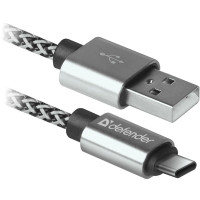 Дата кабель USB 2.0 AM to Micro 5P 1.0m USB08-03T PRO Defender (87815)