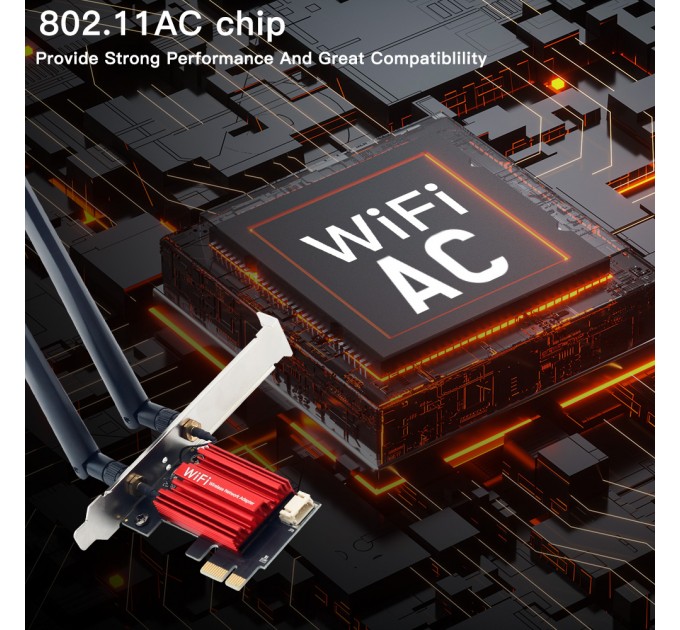 Бездротовий адаптер Fenvi PCE-AC1200S