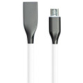 PowerPlant Дата кабель USB 2.0 AM to Micro 5P 1.0m white PowerPlant (CA910700)