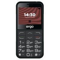 Мобiльний телефон Ergo R231 Dual Sim Black