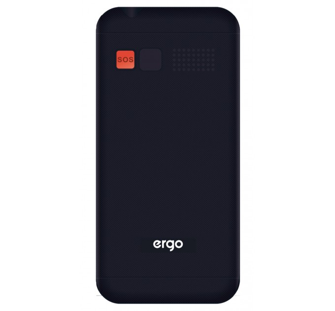 Ergo Мобiльний телефон Ergo R231 Dual Sim Black