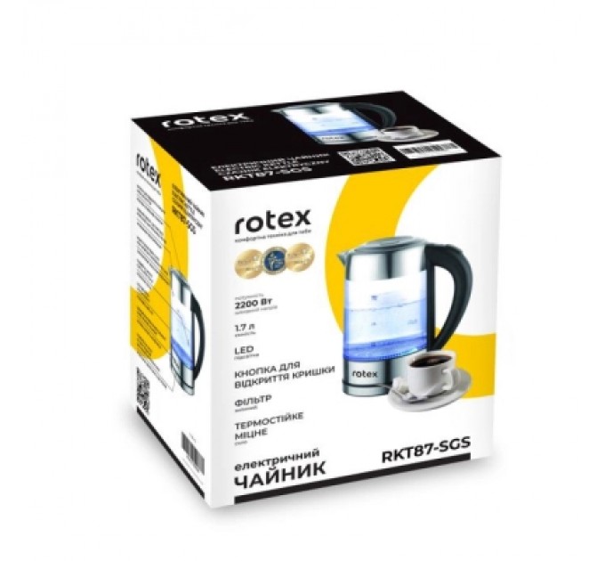 Rotex Електрочайник Rotex RKT87-SGS