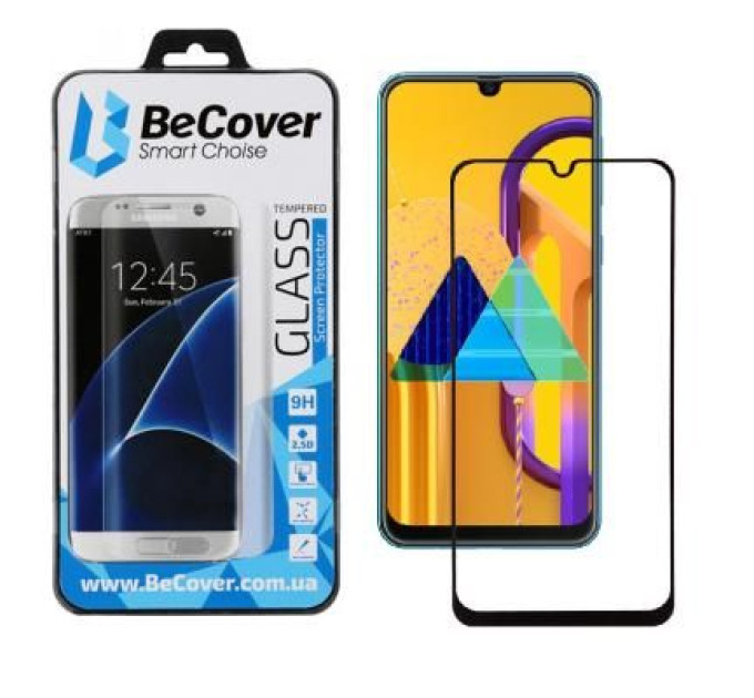 BeCover Скло захисне BeCover Samsung Galaxy M31 SM-M315 Black (704724)