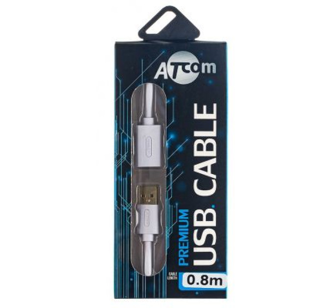 Atcom Дата кабель USB 2.0 AM/AF 1.8m Atcom (13425)