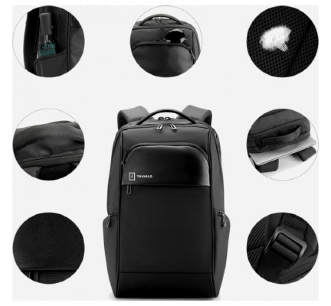 Tavialo Рюкзак для ноутбука Tavialo 15.6" WARRIOR TD23 black, 23L (222224004)