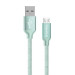 ColorWay Дата кабель USB 2.0 AM to Micro 5P 2.0m mint ColorWay (CW-CBUM009-MT)