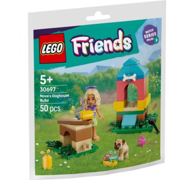 Конструктор LEGO Friends Модель собачої будки від Нови (30697)